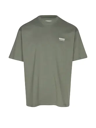 WOODBIRD | T-Shirt WBBAINE | hellgrün